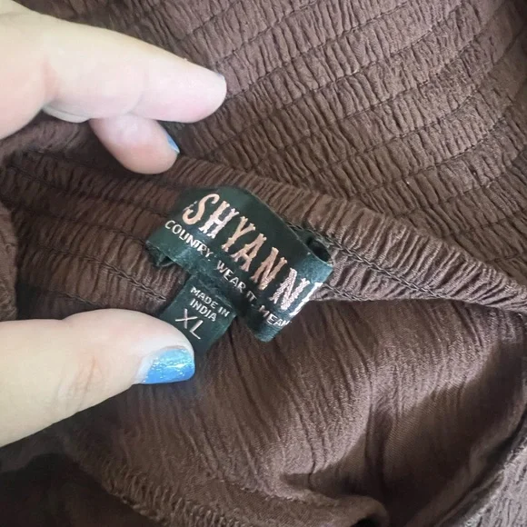 Shyanne Women's Embroidered Mesh Crinkle Mini Dress - Picture 11 of 11